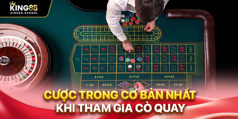 Cách Chơi Roulette King88 – Khám Phá Vòng Quay May Mắn Online 3 Cược trong cơ bản nhất khi tham gia cò quay
